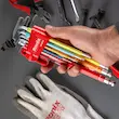 آلن ست 9 عددی شش گوش الوان رونیکس بلند مدل 2042