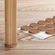 ضربه گیرنمدی موکتی پایه مبل میزصندلی سایز40