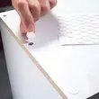  برچسب روی پیچ پولکی کابینت ونگه درجه 1