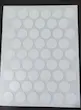 برچسب روی پیچ پولکی کابینت سفید براق --