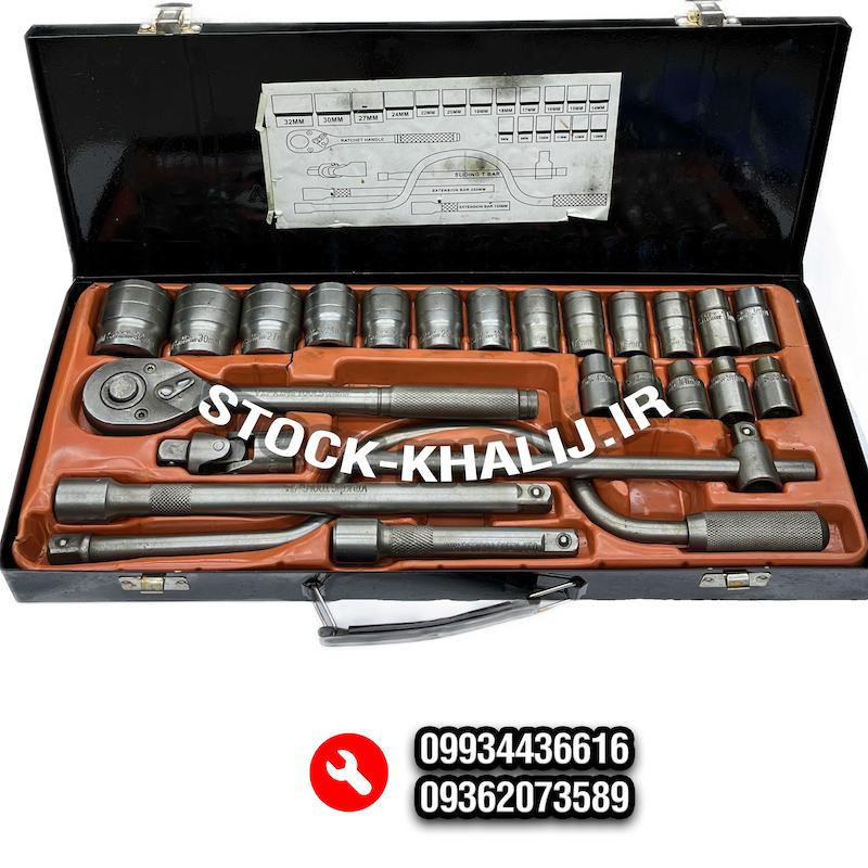 جعبه بکس استوک المانی برند کینگ تولز VIP KING TOOLS درایو 1/2 (ارسال رایگان)