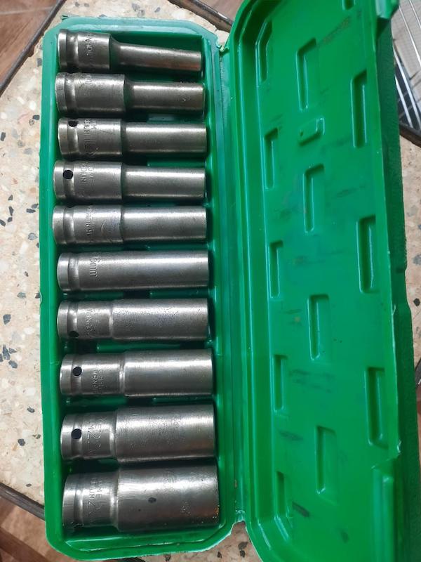 جعبه بکس پایه بلند استوک chrome vanadium 