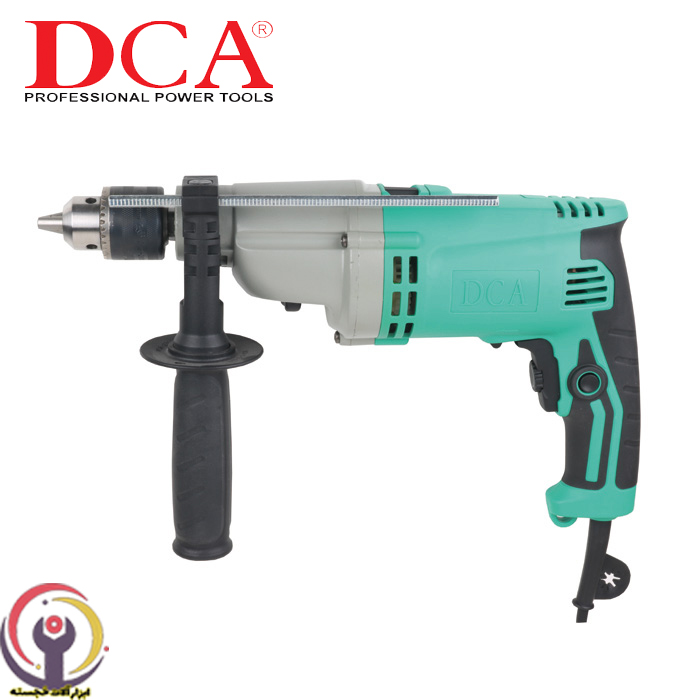 دریل سه نظام آچاری گیربکسی ،چکشی 13 میلیمتر720وات DCA مدل AZJ20