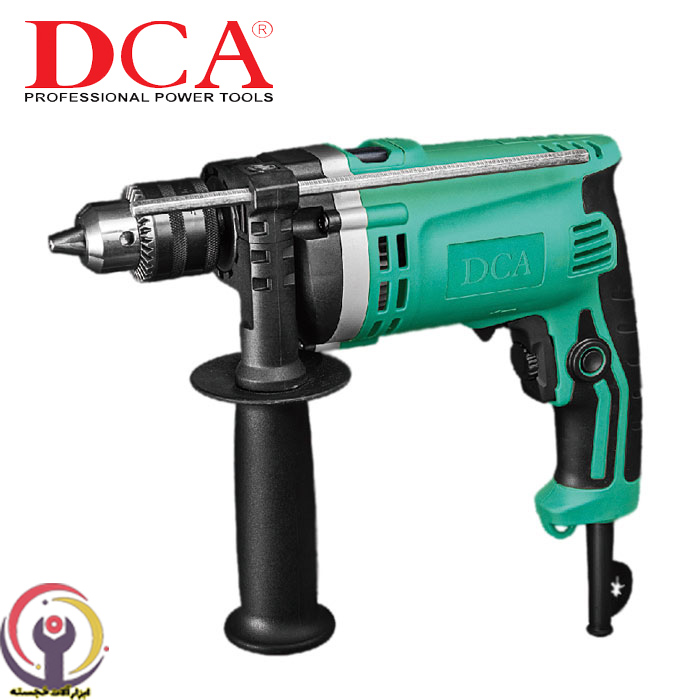 دریل سه نظام آچاری گیربکسی ،چکشی 13 میلیمتر710وات DCA مدل AZJ16