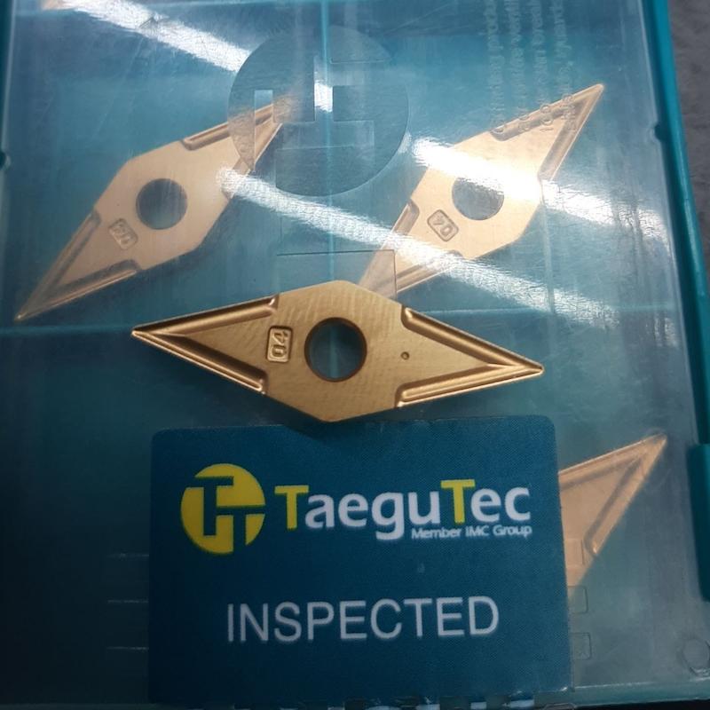 اینسرت تراشکاری VNMG160404 TT5100 مناسب فولاد و استیل | ابزارمیلاد