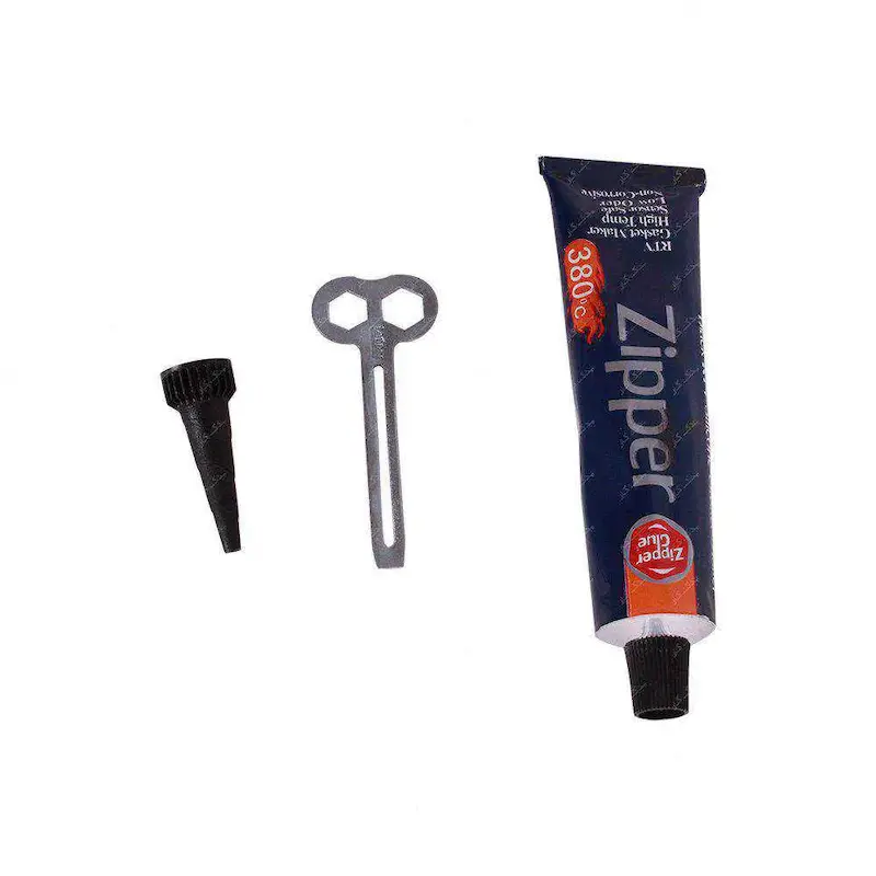 چسب واشار ساز حرارتی مشکی زیپر(Zipper) در دو سایز ۳۰ گرمی و ۸۵ گرمی
