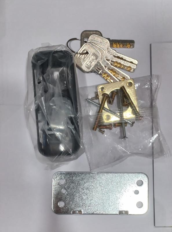 قفل حیاطی برقی با زبانه قفل شونده اِکو مدل بتا 