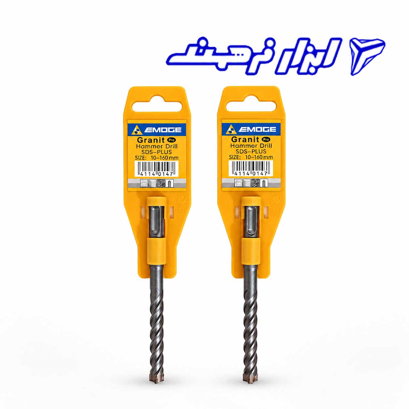 مته چهارشیار گرانیت 4 الماس 16 سانت EMOGE- PRO
