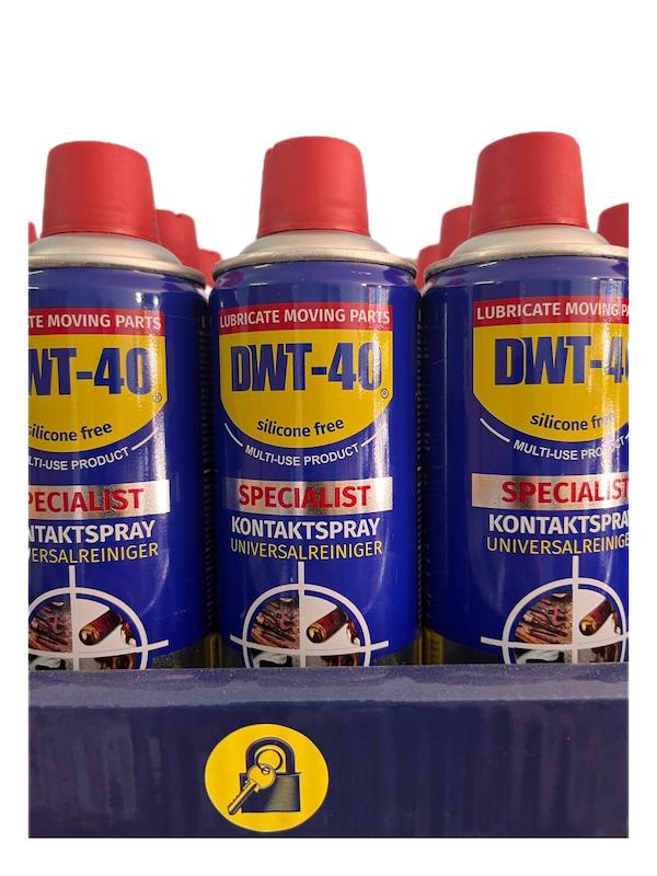 اسپری روان کننده و زنگ شور DW40