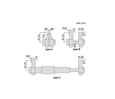 میکرومتر داخل دیجیتال 30-5 اینسایز کد 30-3520