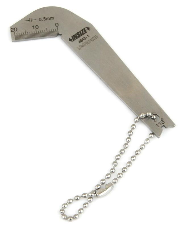 شابلون مته 118 درجه اینسایز مدل 1-4843