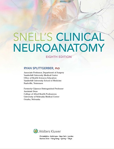  کتاب انگلیسی آناتومی اسنل SNELLS CLINICAL NEUROANATOMY