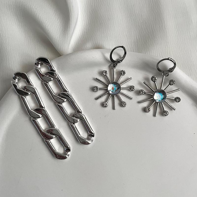گوشواره نقره ای