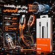 کابل تبدیل USB-C به aux بیوا مدل Au9-ACCERIO طول 1.5 متر