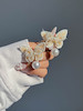 گوشواره پارچه ای پروانه🦋💛🐚