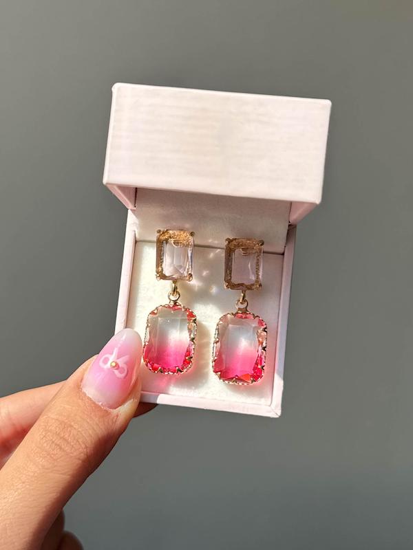 گوشواره کریستالی 