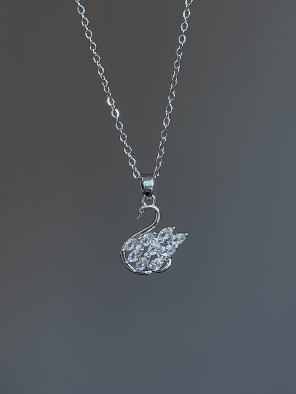 گردنبند قو سیلور