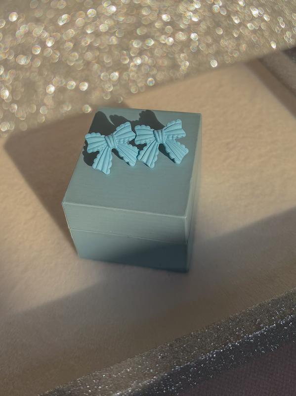 گوشواره فانتزی آبی