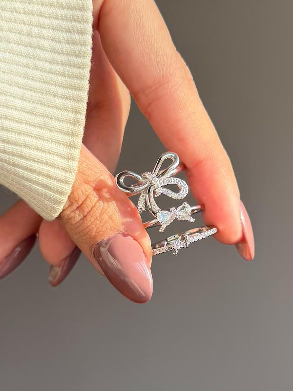 انگشتر جواهری پاپیون