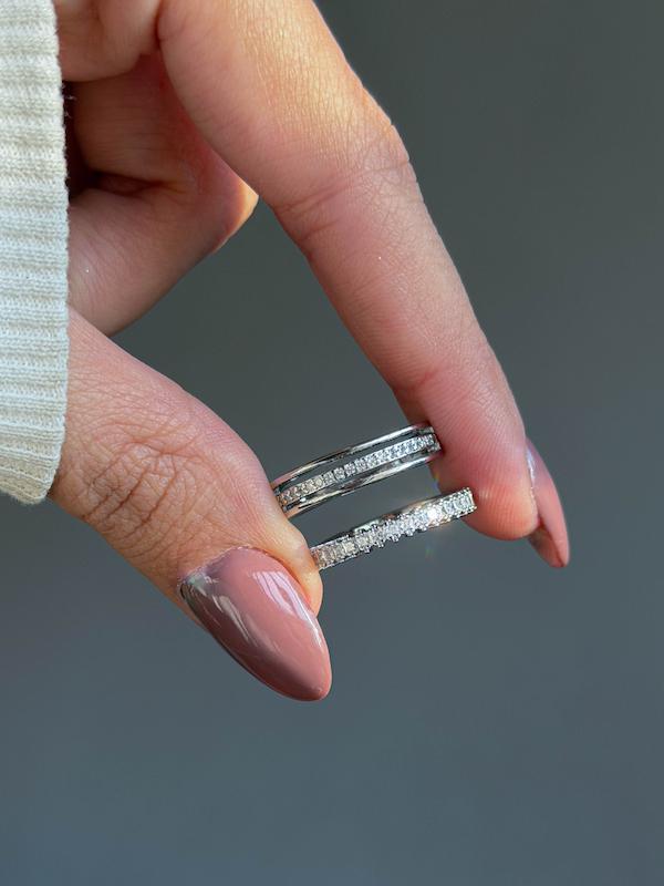 انگشتر جواهری ظریف