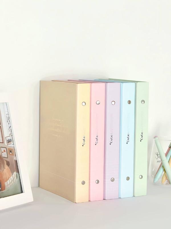 کلاسور۲۰ حلقه برگ رنگی سری کیوت 