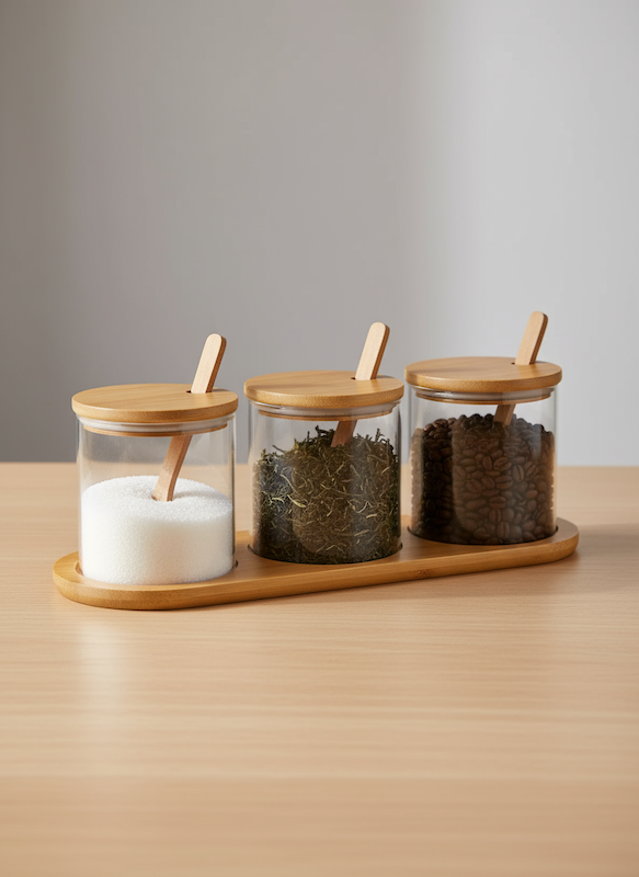 101156 ست بانکه 3عددی قاشق دار