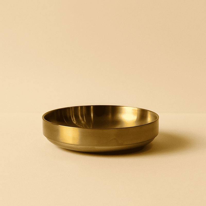 101084	کاسه طلايي 16cm 917A