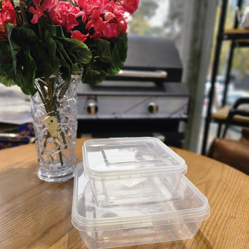 ظرف ماکروویوی مربع