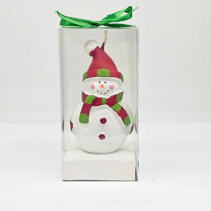 شمع آدم برفی