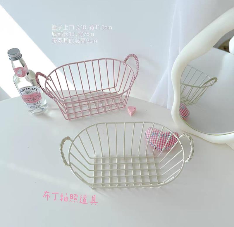 سبد فلزی دسته دار