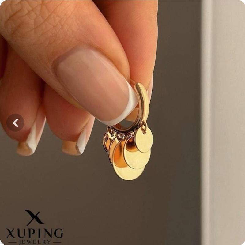 گوشواره زنانه ژوپینگ طرح طلا