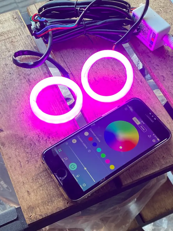 رینگ لایت RGB چشم اژدها RS200