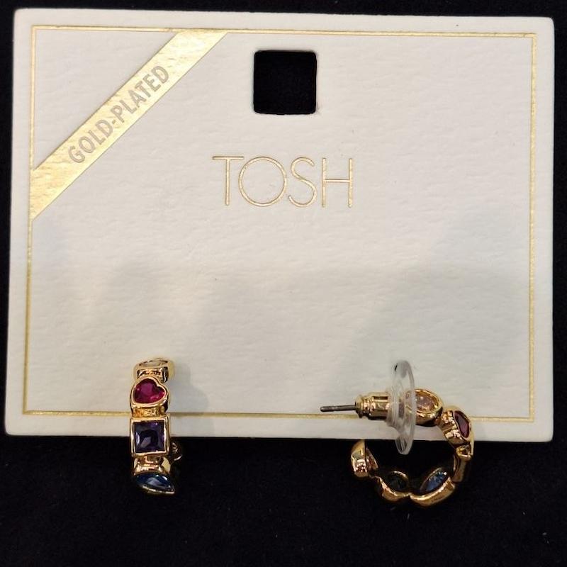 گوشواره میخی برند TOSH