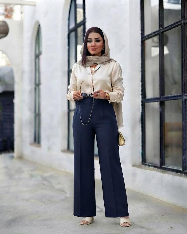 شلوار بگ زنانه مازراتی