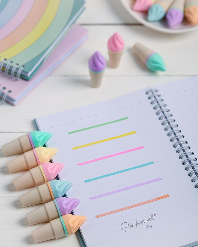پک هایلایتر بستنی قیفی