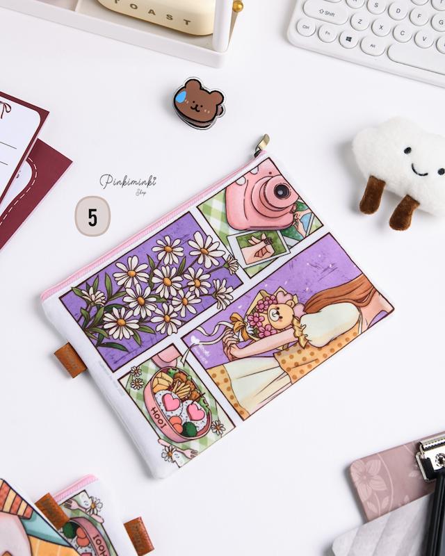 کاور پارچه ای فانتزی آ۵ (مخملی)