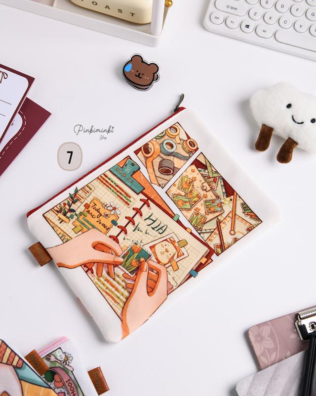 کاور پارچه ای فانتزی آ۵ (مخملی)