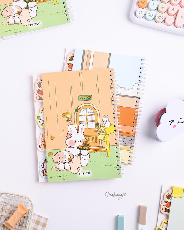 دفتر حاشیه دار دیوایدر دار