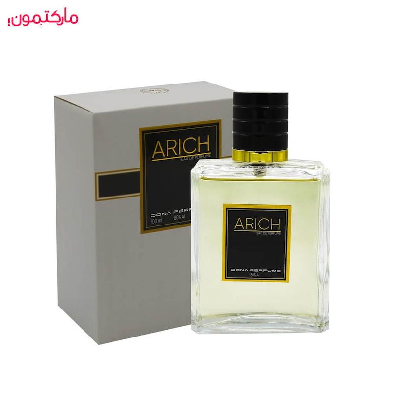 ادوپرفیوم 100میل دونا استیکر2 طلایی ARICH برند سدیوس
