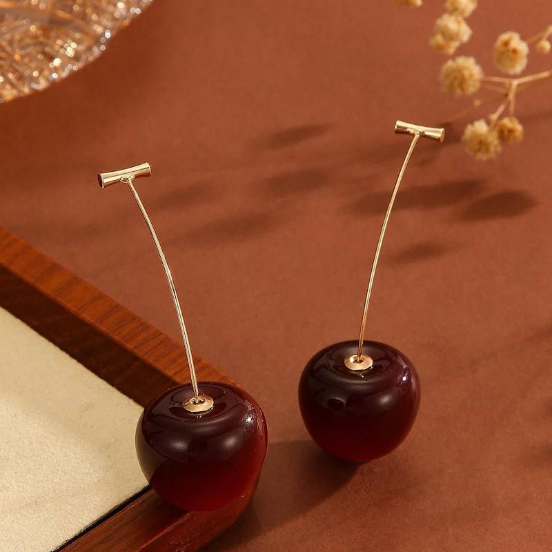 گوشواره گیلاس رسیده 