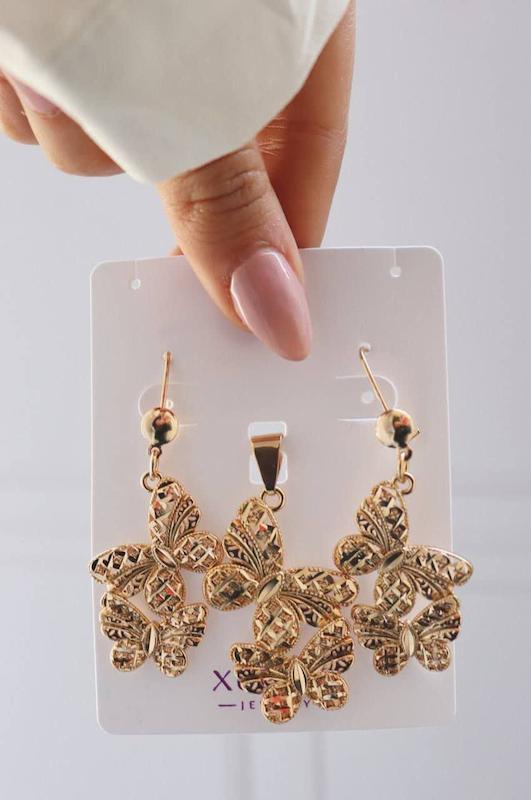  نیم ست پروانه  ژوپینگ