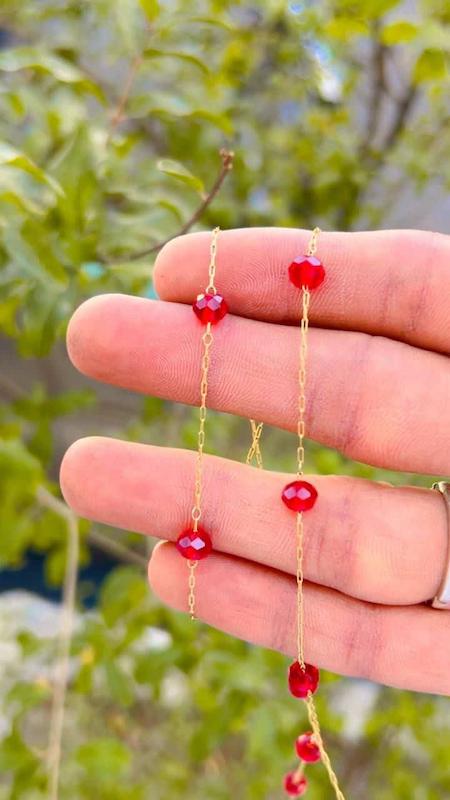 زنجیرکریستال استیل