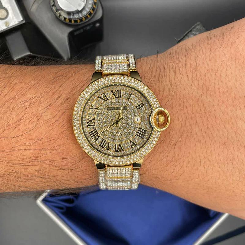 ساعت فول نگین کیفیت عالی