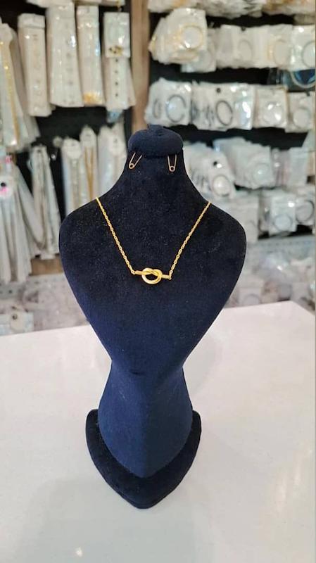 گردنبند گره استیل