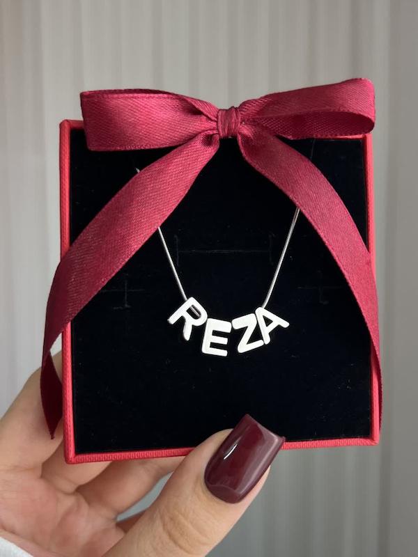 حروف سه بعدی استیل نقره ای خرده و عمده