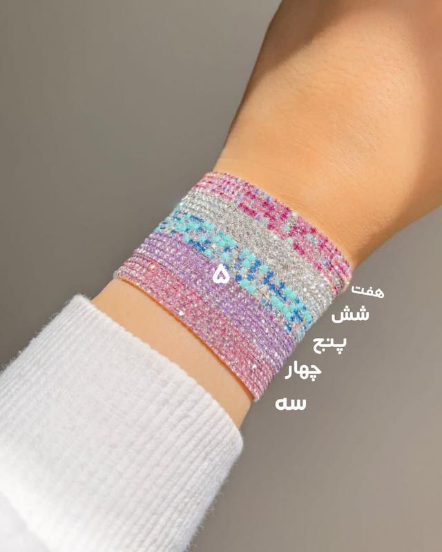 دستبند کشی رنگبندی پک 500 عددی 