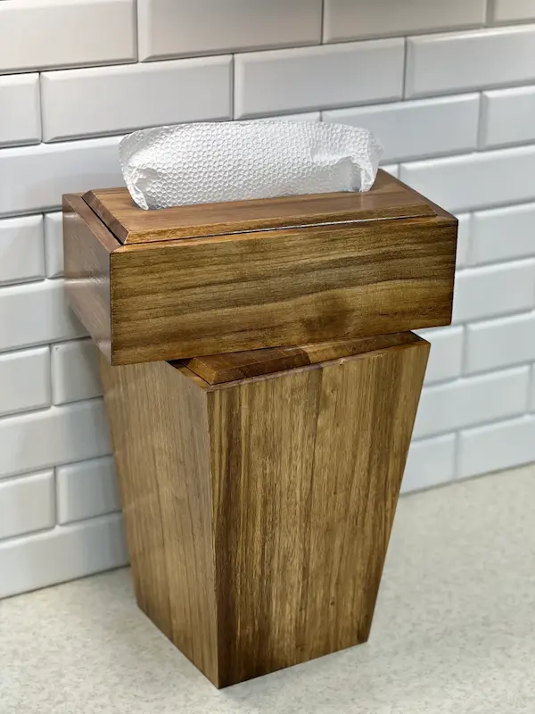 سطل و جا دستمال