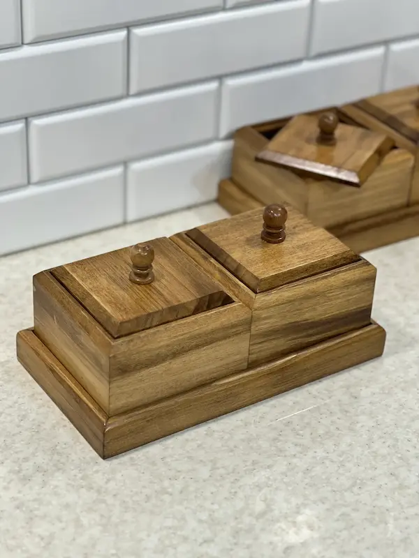 قندان دو قلو 