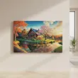 نقاشی الماسی بوم  ۳۰ در ۴۰ 