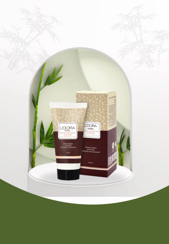 کرم گیاهی نرم‌کننده دست و صورت لدورا هربال 50 میلی لیتر